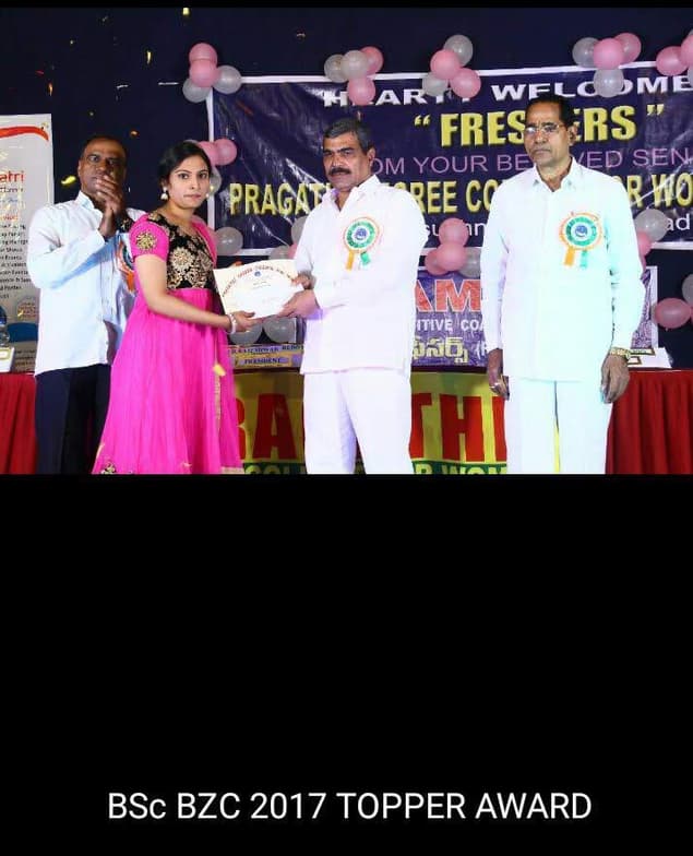 Graduation ceremony photo of Shabana  