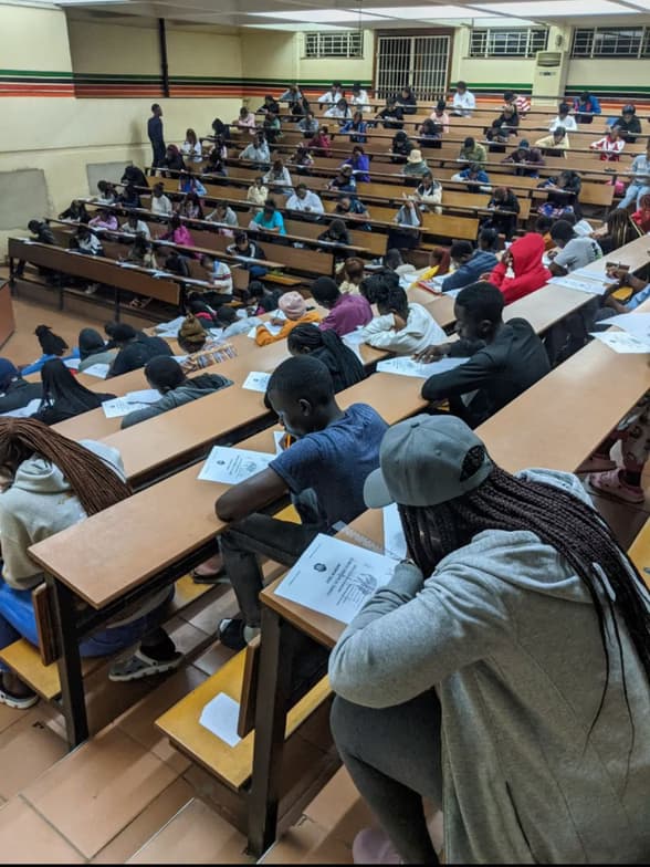 Craighton  conducting a lesson 