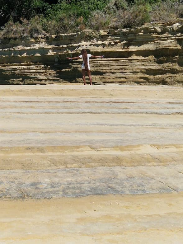 Travel snapshot of Ebonee during a trip 