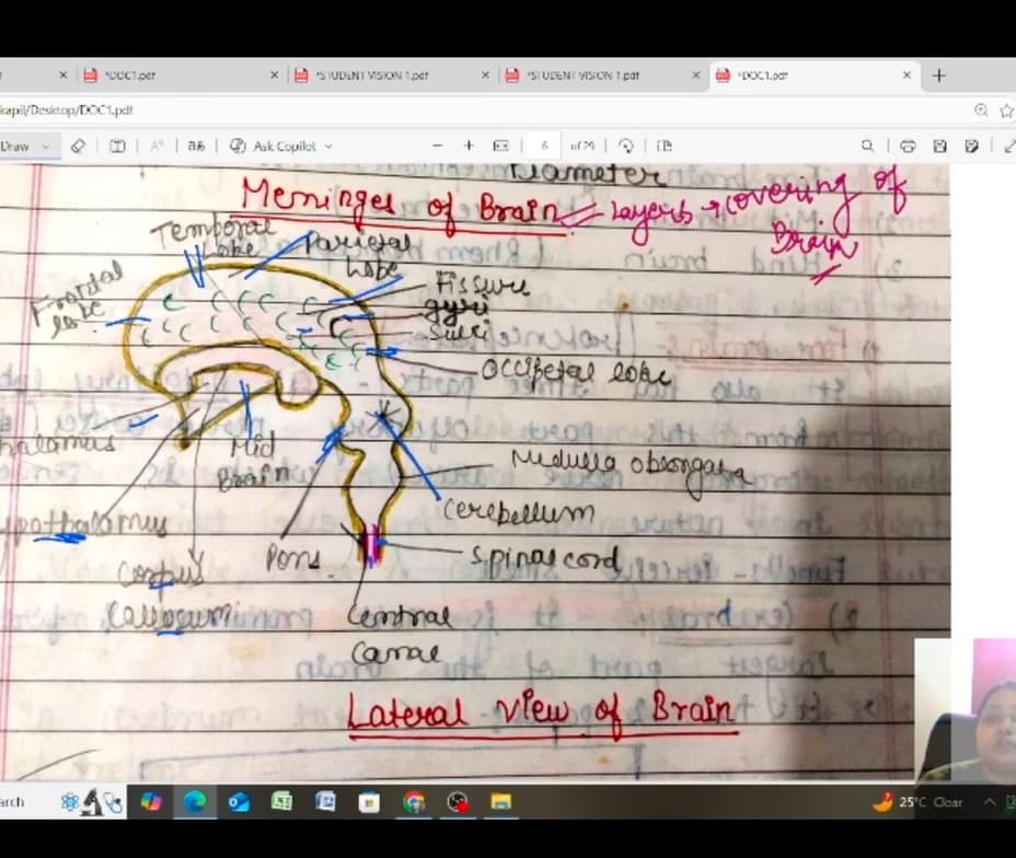 Rupanshi  conducting a lesson 