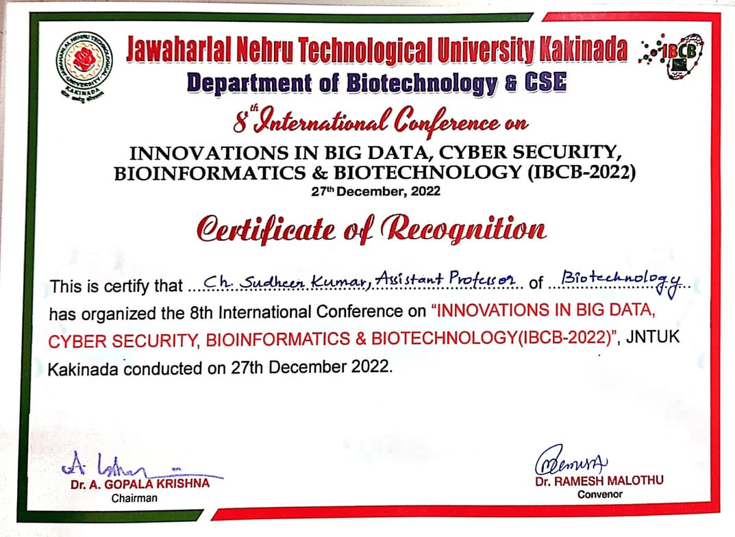 Biology learning materials by Chinta Sudheer  