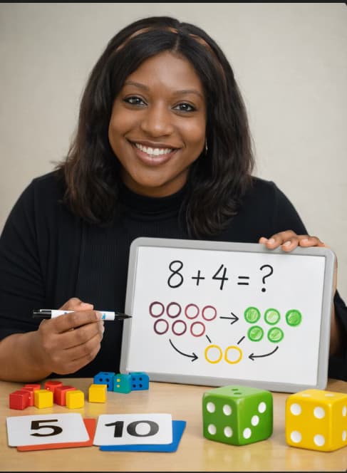 Michelle conducting a lesson 