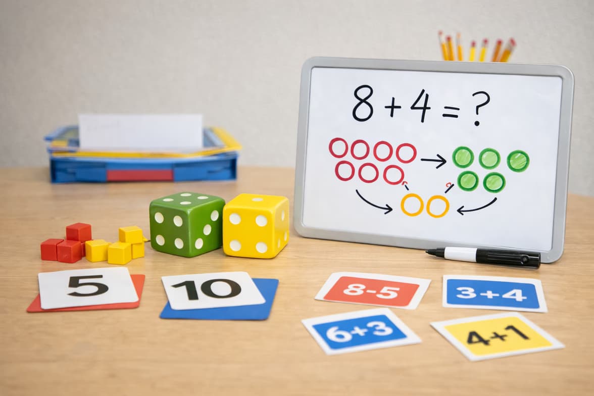 Teaching setup of Michelle for private tutoring 