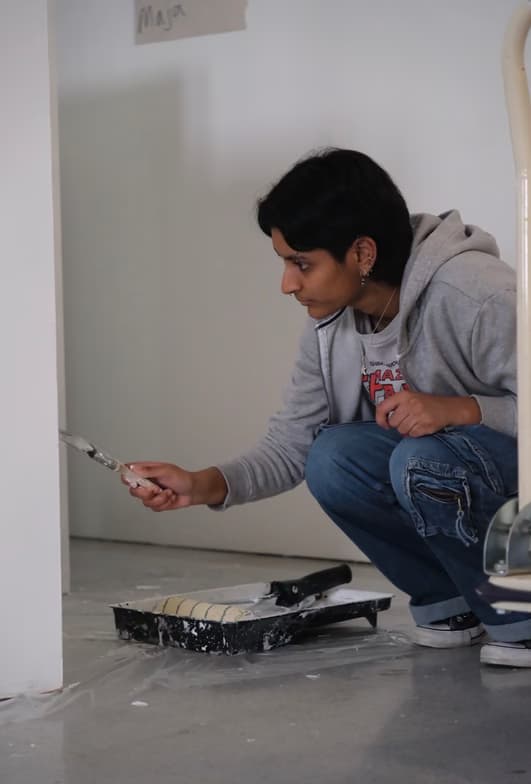 Ashaenjoying a hobby outside teaching 