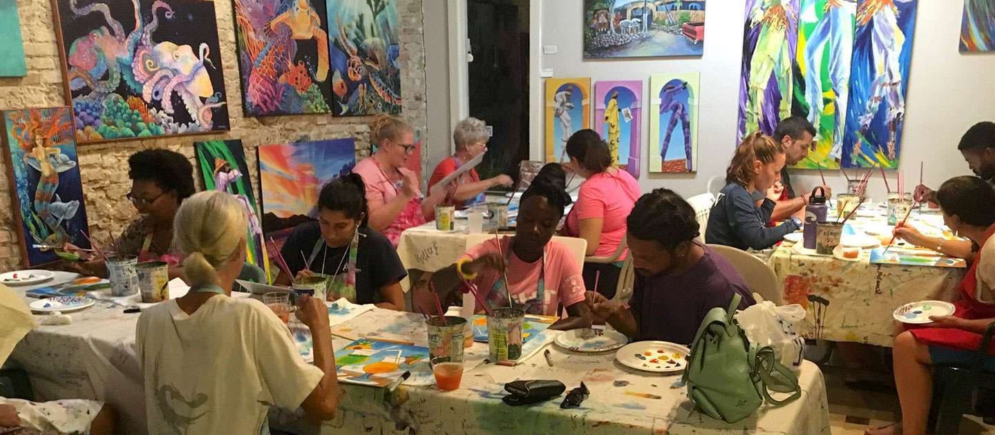 ANTHONYenjoying a hobby outside teaching 