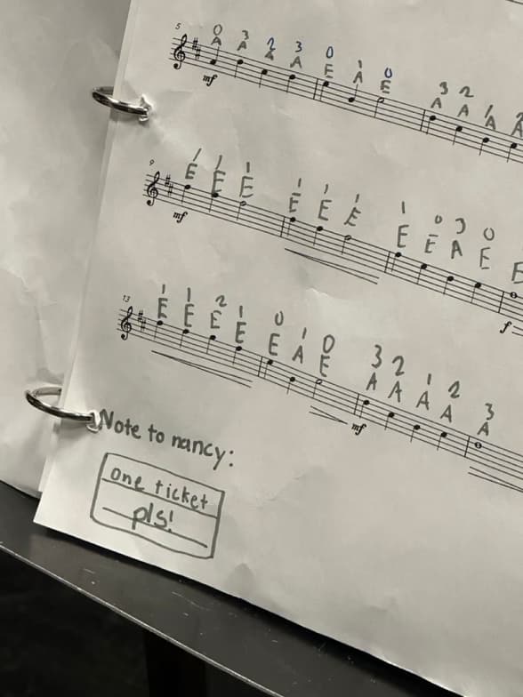 Nancy conducting a lesson 