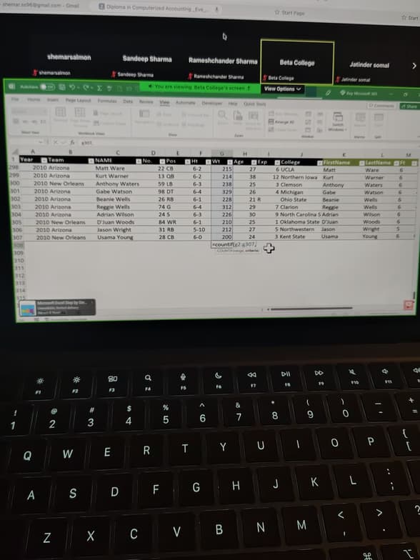 Shemar enjoying a hobby outside teaching 