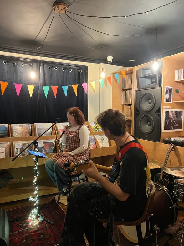 Caitlinenjoying a hobby outside teaching 