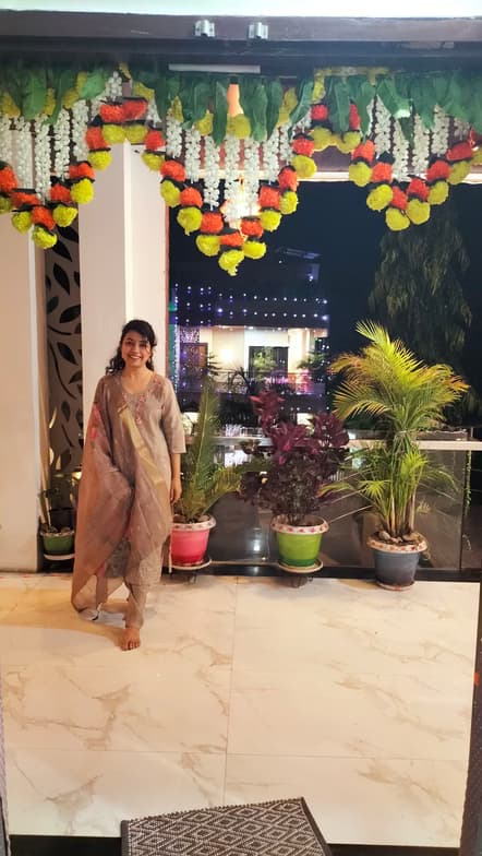 Travel snapshot of Vedshri  during a trip 