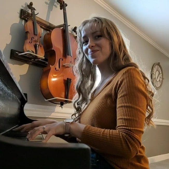 Hannahenjoying a hobby outside teaching 