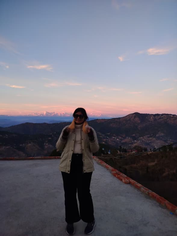 Travel snapshot of Tisha  during a trip 