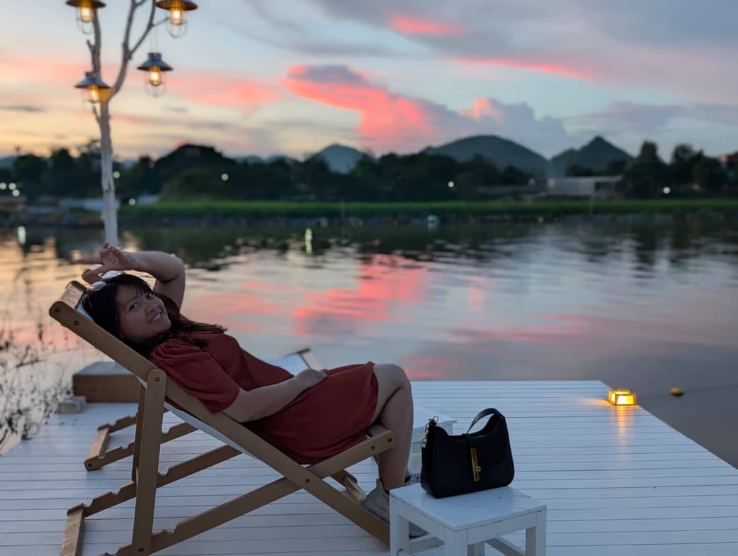 Travel snapshot of Rany Purwade Putrie during a trip 