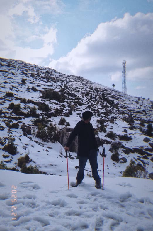 Travel snapshot of Indranil  during a trip 