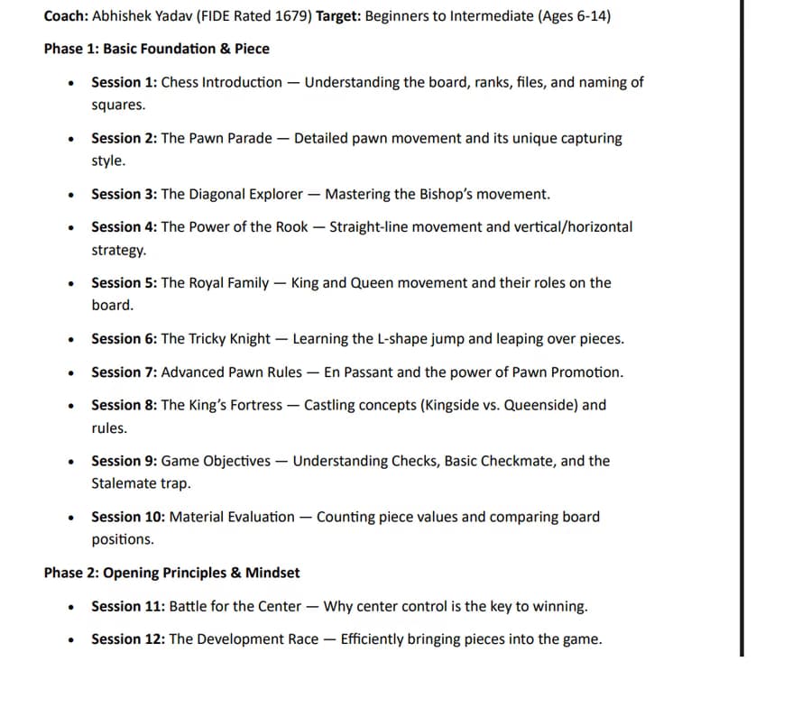 Games learning materials by Abhishek  