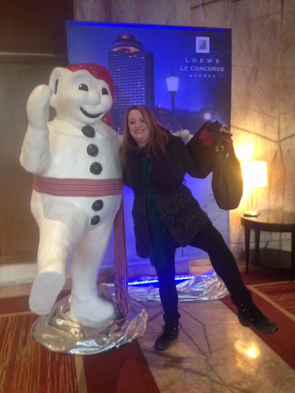 Travel snapshot of Alli during a trip 