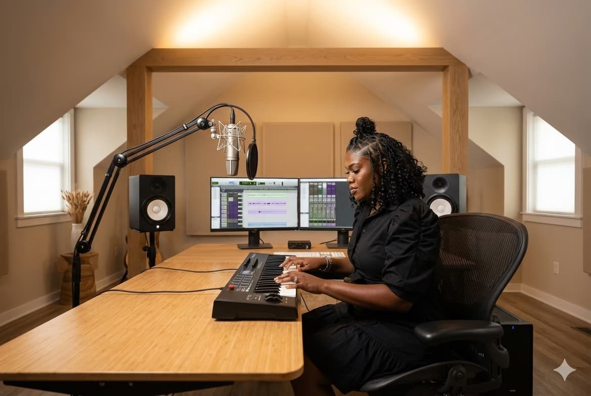 Skyler conducting a lesson 