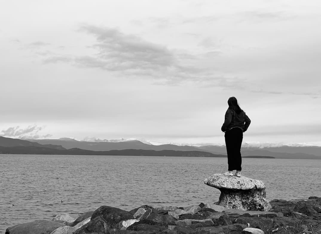 Evaenjoying a hobby outside teaching 