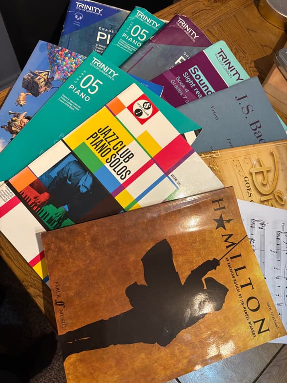 Piano learning materials by Londuthando 