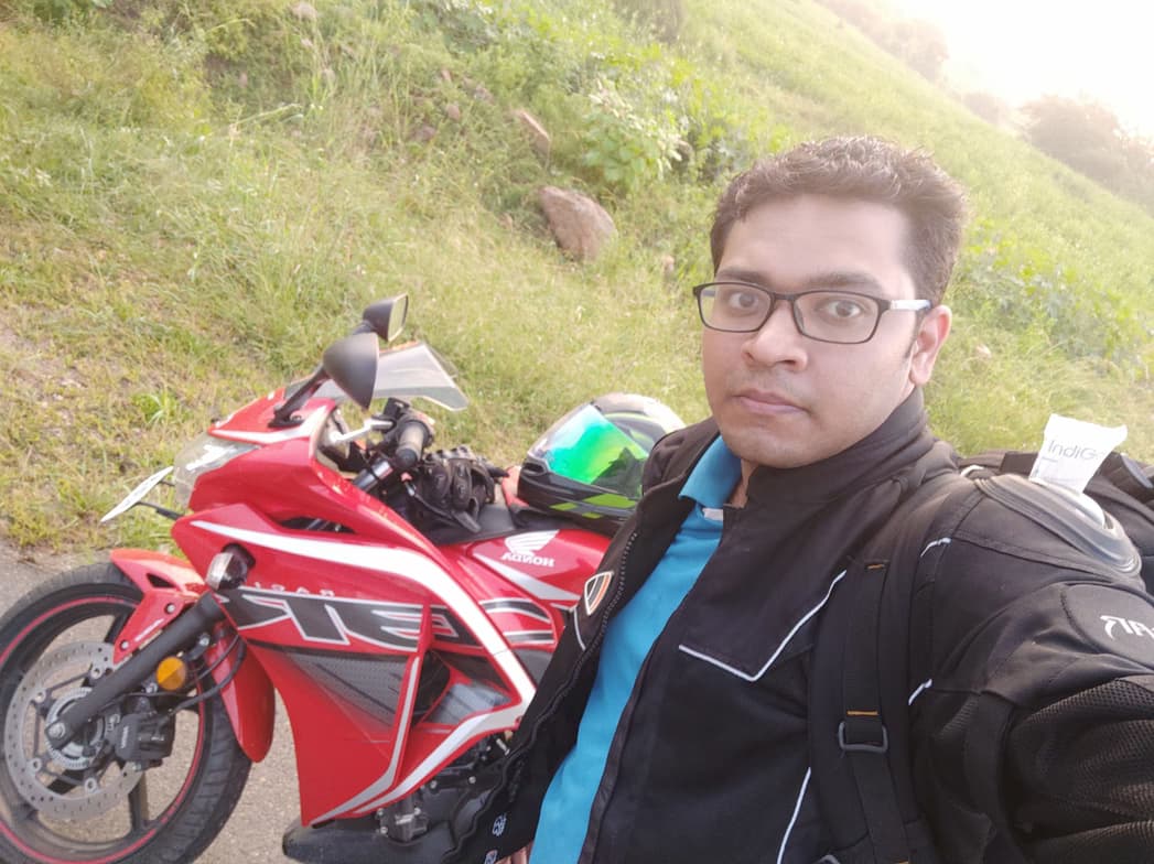 Travel snapshot of Siddharth  during a trip 