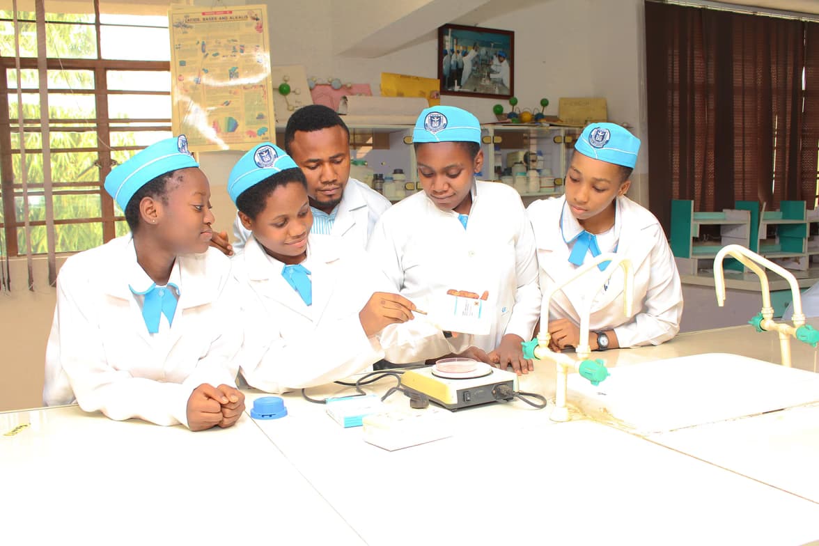 Kenneth conducting a lesson 