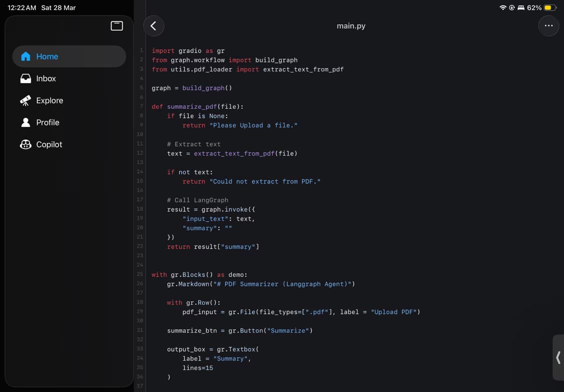 Live performance with Coding by Akash 