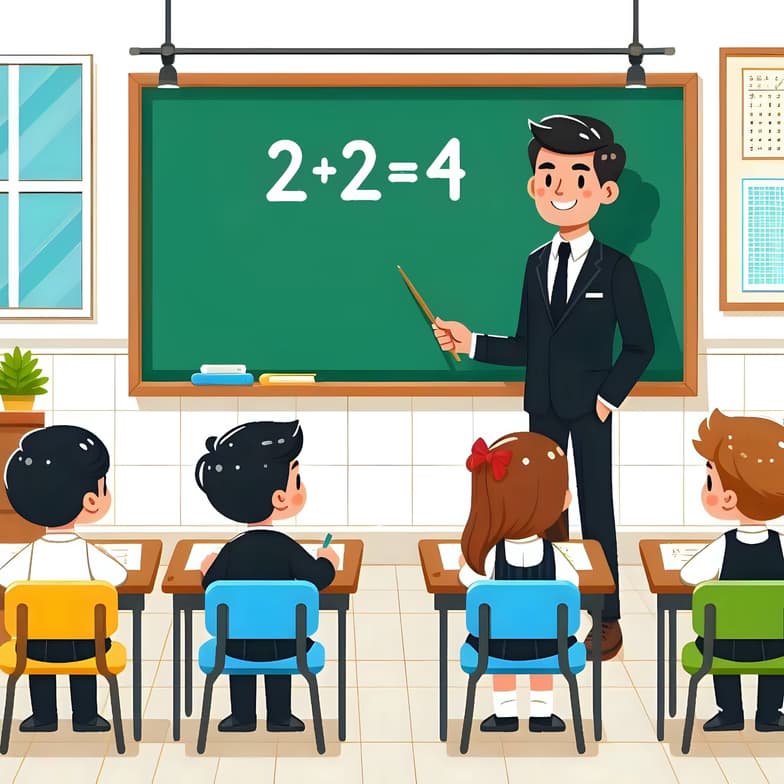 Teaching setup of Marouane for private tutoring 