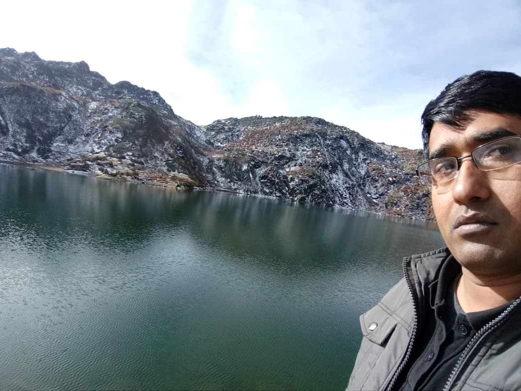 Travel snapshot of Pankaj  during a trip 