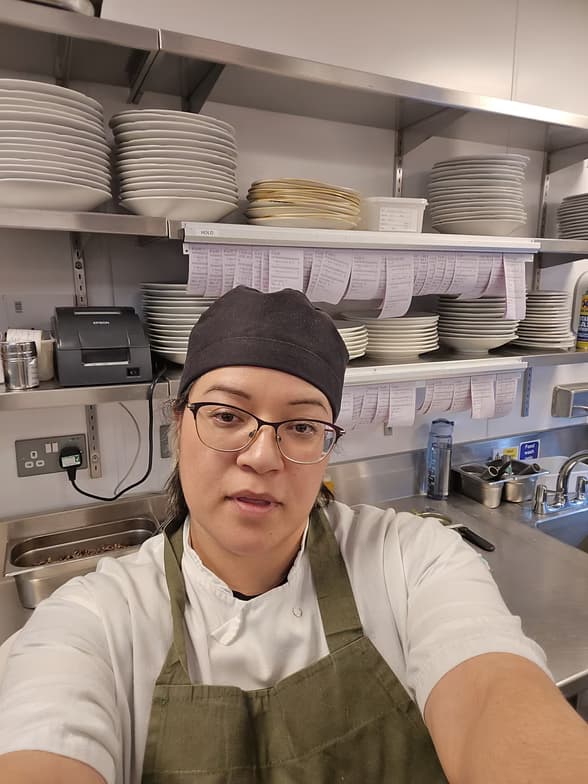 VIVIANA enjoying a hobby outside teaching 