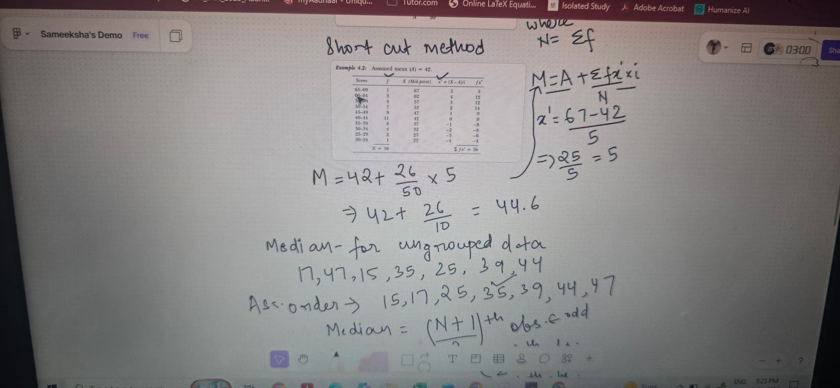 Mathematics learning materials by Sarwat 