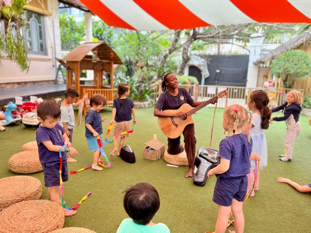 Lilianenjoying a hobby outside teaching 