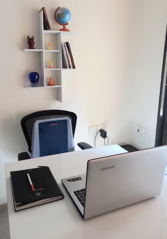 Teaching setup of Shashi  for private tutoring 