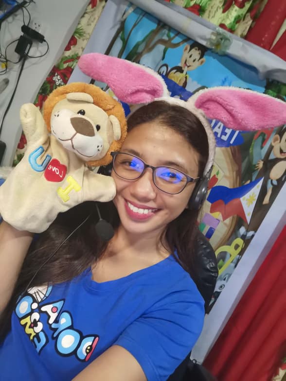 Desireeenjoying a hobby outside teaching 