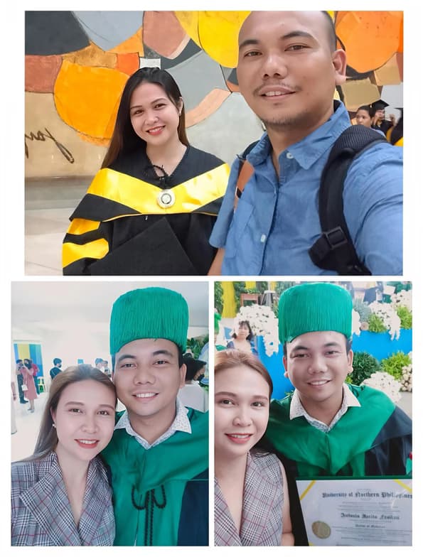 Graduation ceremony photo of Elainne Rose 