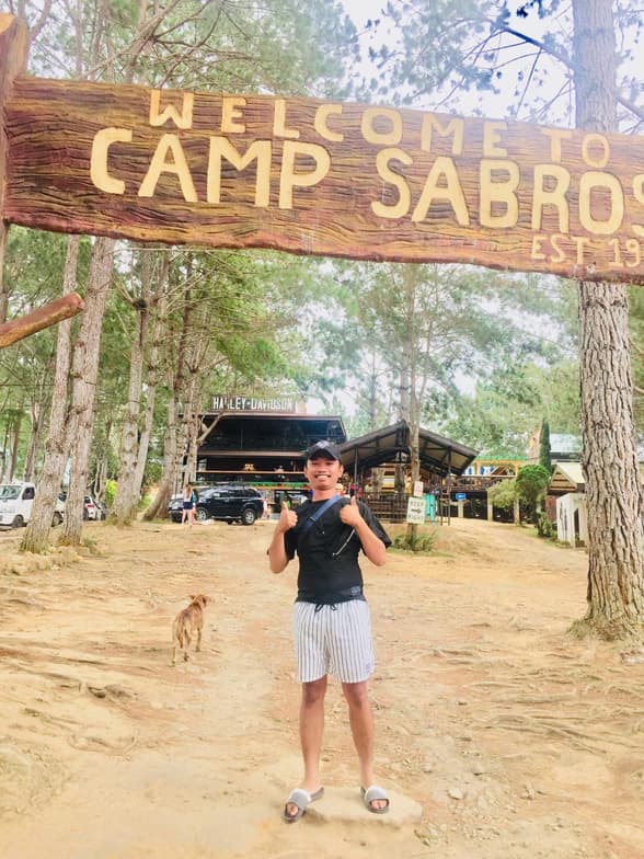 Travel snapshot of John Rey during a trip 