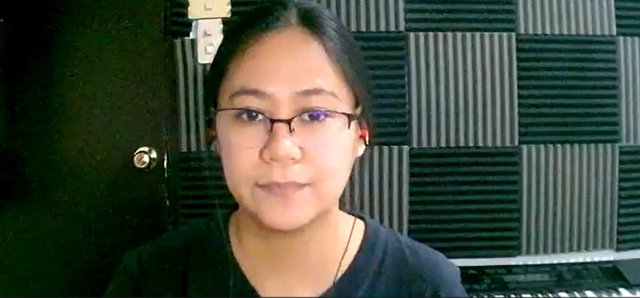 Teaching setup of Elizabeth for private tutoring 