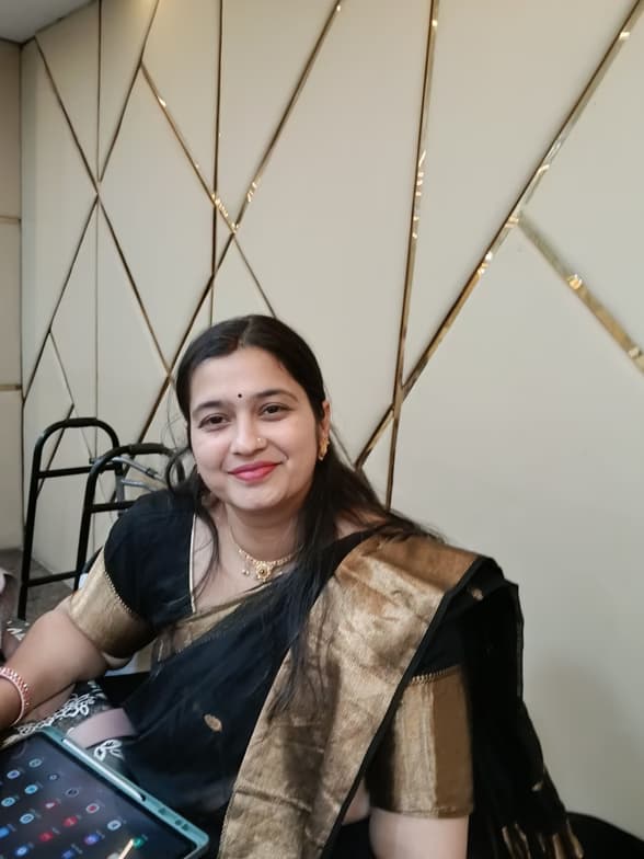 Teaching setup of Harshita  for private tutoring 