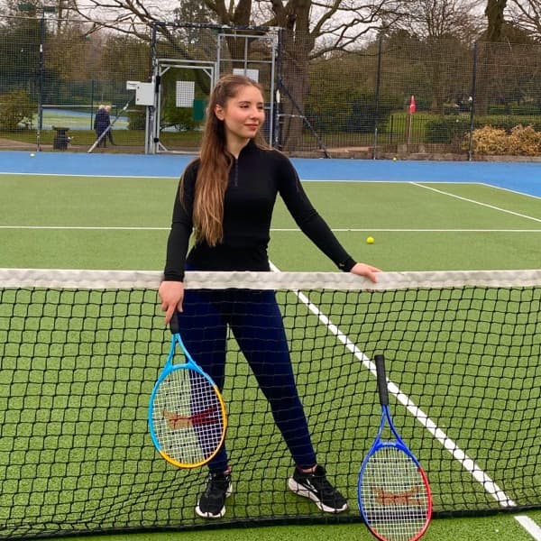Meriem Inesenjoying a hobby outside teaching 