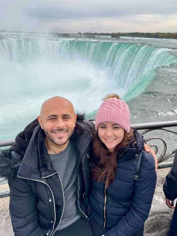 Travel snapshot of Merna during a trip 