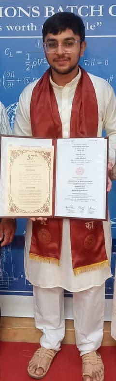 Graduation ceremony photo of Konark  