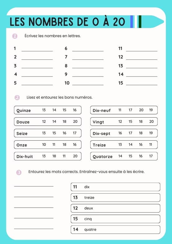 French learning materials by Christ 