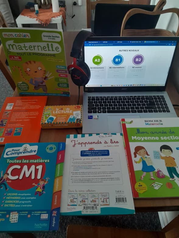 French learning materials by Lamine 