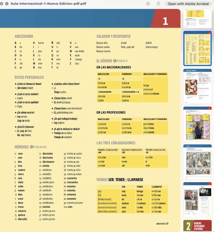 Live performance with Spanish by Carolina 