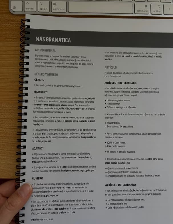 Spanish learning materials by Carolina 