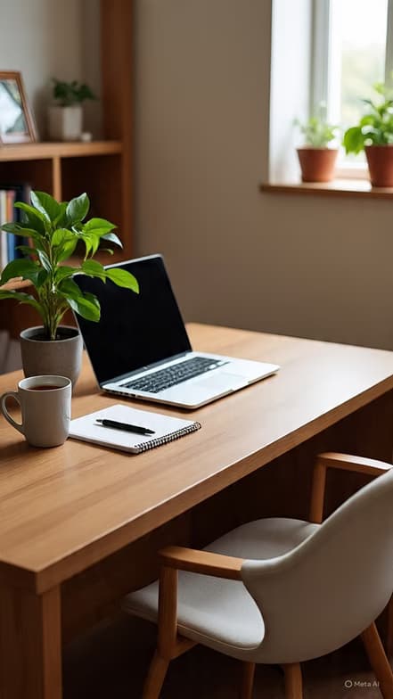 Teaching setup of Alejandra  for private tutoring 