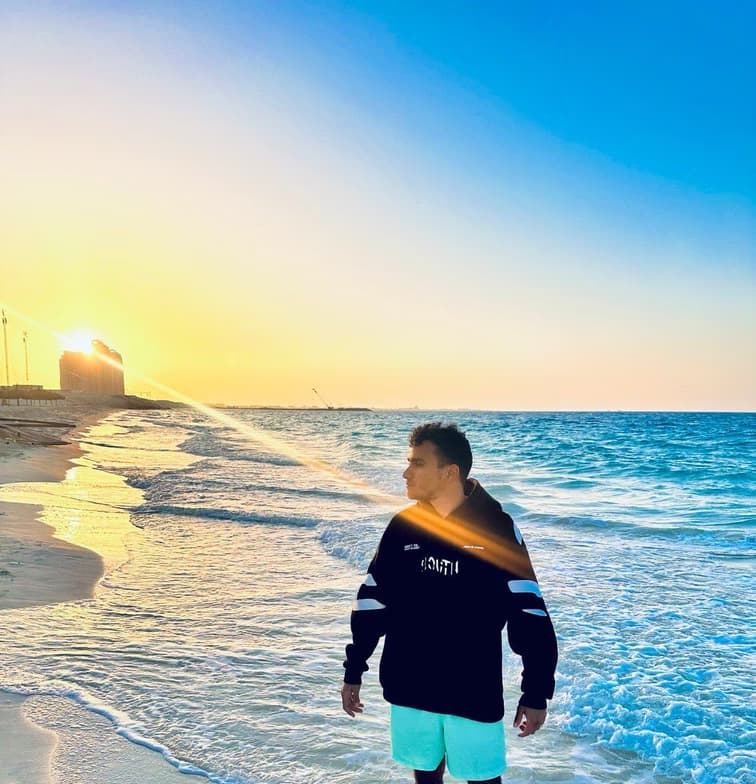 Travel snapshot of Nader  during a trip 