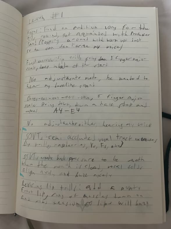 Digital pen-tab teaching notes by Mia 