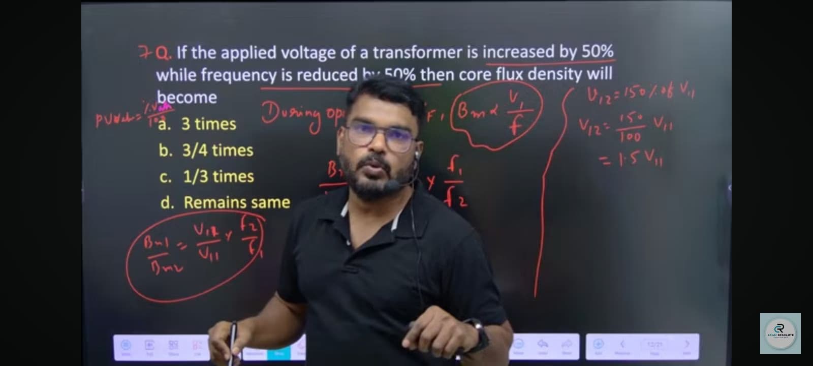 bhanu prakash conducting a lesson 