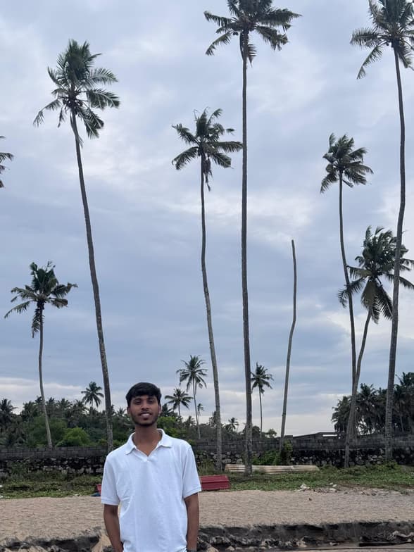 Travel snapshot of Ritesh during a trip 