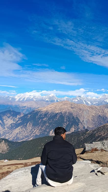 Travel snapshot of Ritesh during a trip 