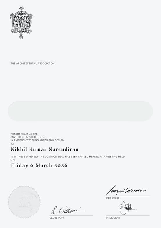 Verified degree or teaching certification of Nikhil Kumar  